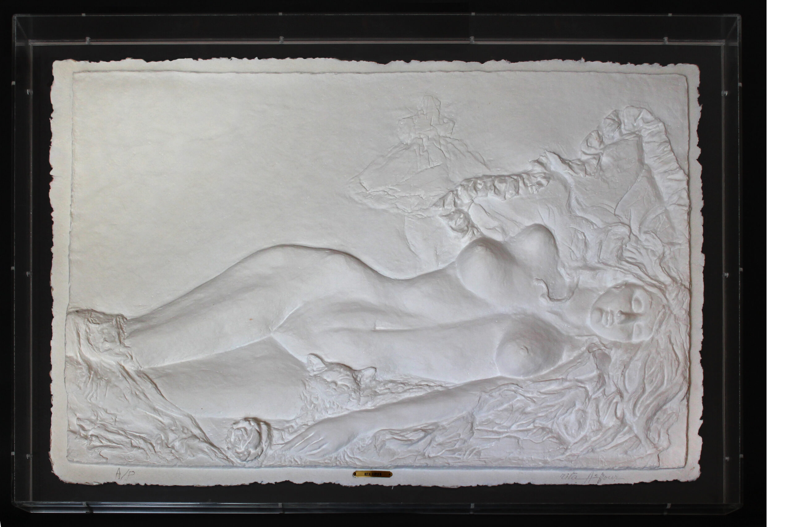 30X48-PAPER-Lady-with-cat-rose