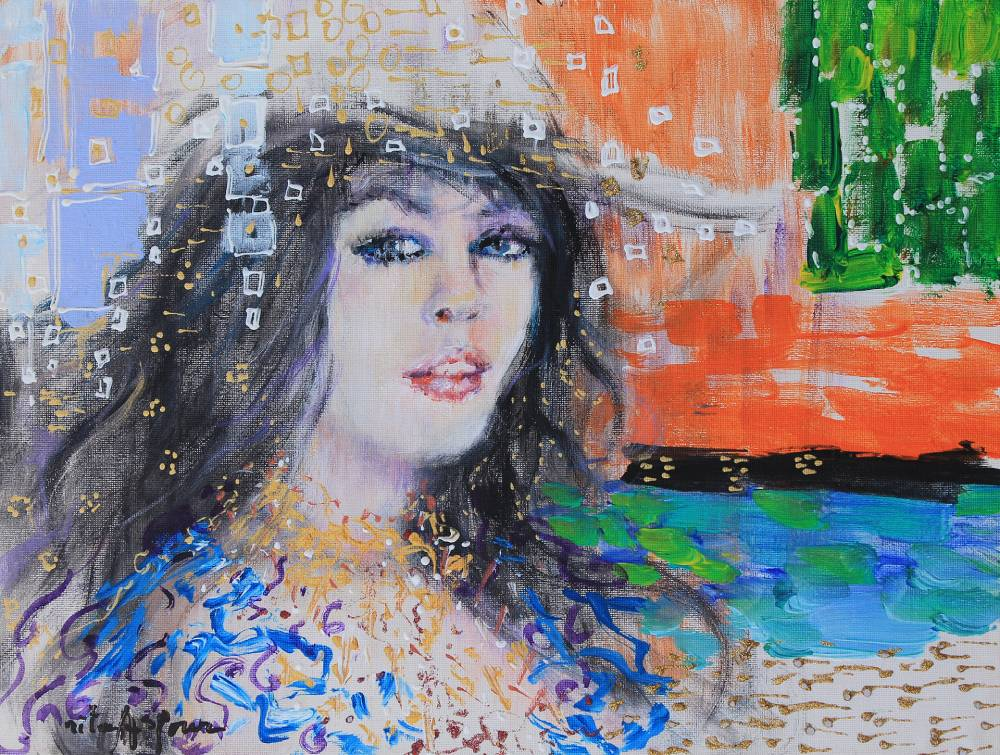 Rita-Asfour-Self-Portrait-Acrylic-Really-circa-1996-24×20-1
